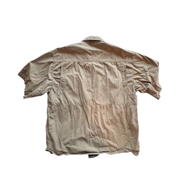 2 North Face Men’s Large Button Up‎ Short Sleeve Shirts Fishing Outdoors Hike - Picture 3 of 16